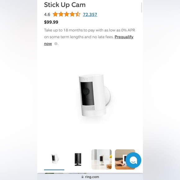 Brand New Ring Camera Stick Up Cam - Picture 3 of 4
